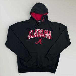University of Alabama Hoodie NCAA Stadium Athletics Black Pullover Youth Sz Lrg